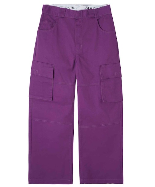 WIDE LEG CHINO PANTS