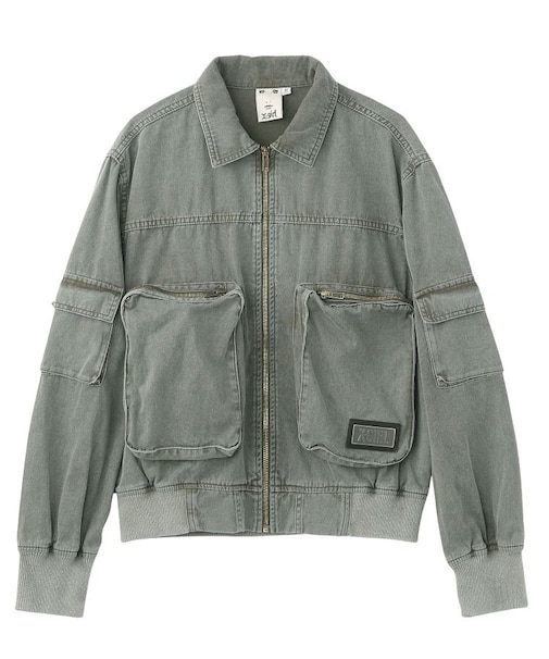 FADED MULTI POCKET JACKET