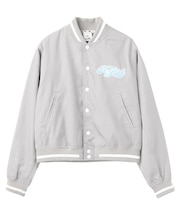 CHEERFUL LOGO VARSITY JACKET