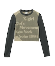 HAZY LOGO L/S BABY TEE