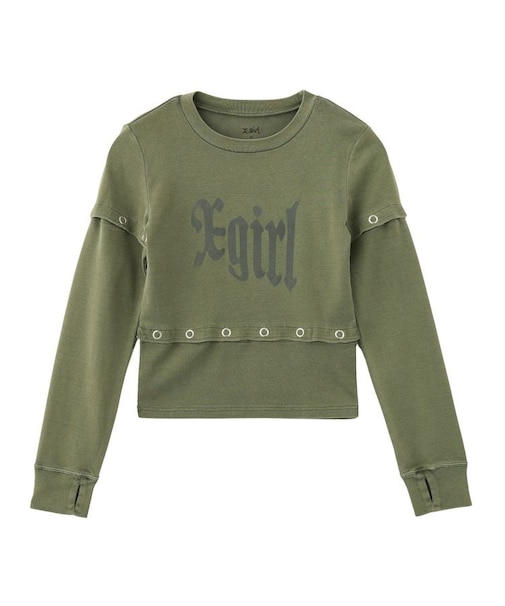 FADED MULTIWAY L/S TOP