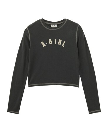 LOGO PATCH L/S BABY TEE