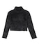 GLITTERY HIGH NECK KNIT TOP