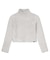 GLITTERY HIGH NECK KNIT TOP