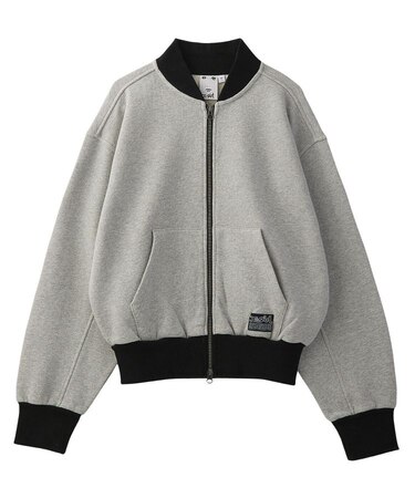 ZIP UP SWEAT BLOUSON