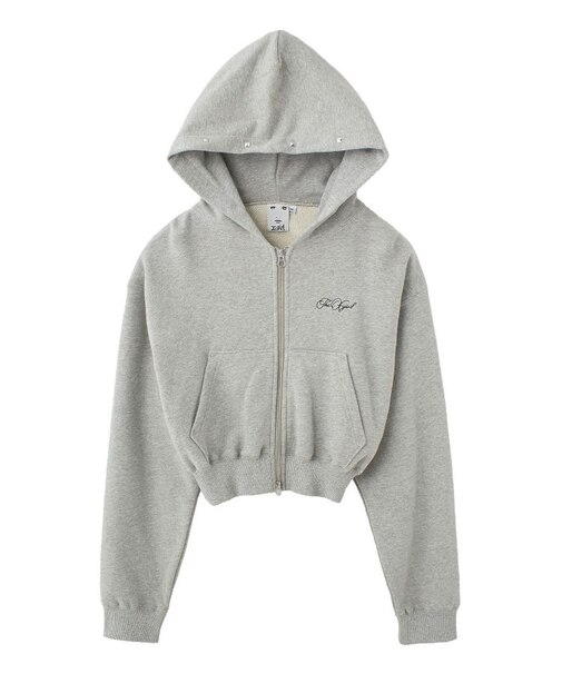 ONE POINT PENCIL SCRIPT LOGO ZIP UP SWEAT HOODIE