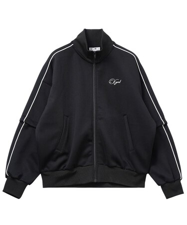 PENCIL SCRIPT LOGO 2WAY TRACK JACKET