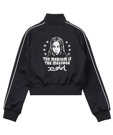 STAR AND FACE COMPACT TRACK JACKET