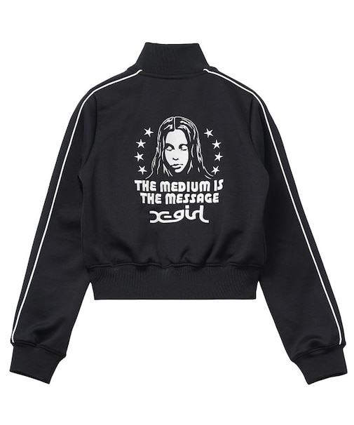 STAR AND FACE COMPACT TRACK JACKET