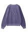 LOGO PATCH PIGMENT DYED CREWNECK SWEAT TOP