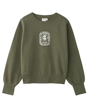 FACE ROUNDED SQUARE SWEAT TOP