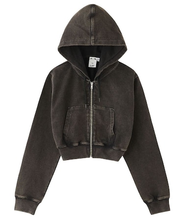 DUSTY COMPACT ZIP UP SWEAT HOODIE