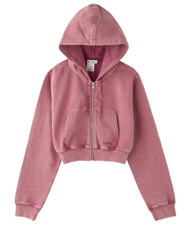 DUSTY COMPACT ZIP UP SWEAT HOODIE