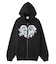 TRIBAL HEART ZIP UP SWEAT HOODIE