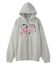 TRIBAL HEART ZIP UP SWEAT HOODIE