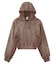 DISTRESSED COMPACT SWEAT HOODIE