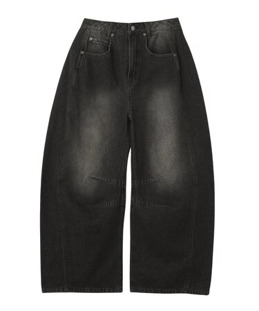WIDE BAGGY DENIM PANTS