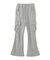CARGO POCKET FLARE SWEAT PANTS