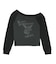 OFF THE SHOULDER SWEAT TOP