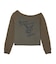 OFF THE SHOULDER SWEAT TOP