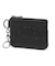 FAUX LEATHER PATCH COIN AND CARD CASE