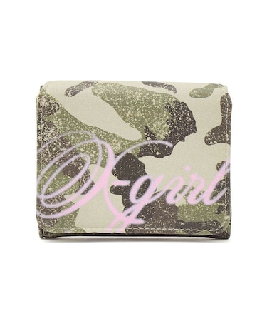 SPRAY SCRIPT LOGO MINI WALLET