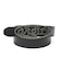OVAL LOGO CLASP FAUX LEATHER BELT