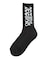 WIDE GOTHIC LOGO JACQUARD SOCKS