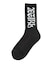 WIDE GOTHIC LOGO JACQUARD SOCKS