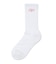 SCRIPT LOGO ONE POINT SOCKS