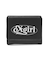 OVAL LOGO CLASP FAUX LEATHER MINI WALLET