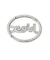 RHINESTONE MILLS LOGO CARABINER