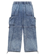 TRACK DENIM PANTS