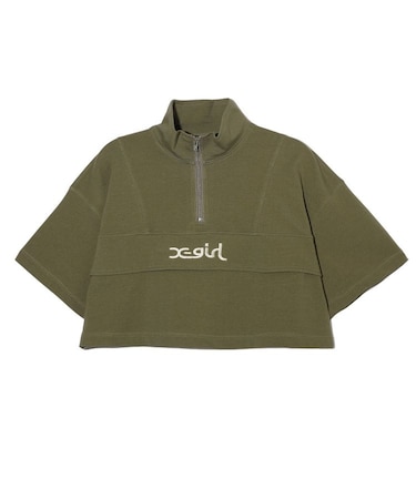 CROPPED ANORAK TOP