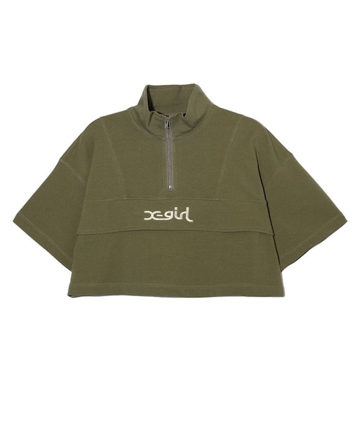 CROPPED ANORAK TOP