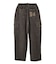 OVERDYED NUMBER PATCH CARGO SWEATPANTS