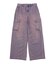 CURSIVE LOGO DENIM CARGO PANTS