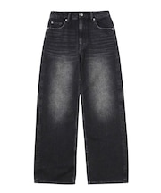 FACE PATCH LOOSE FIT STRAIGHT PANTS