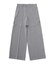 CURVED CUT PANELED PANTS
