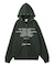 EYELET EMBROIDERY ZIP UP SWEAT HOODIE