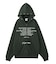 EYELET EMBROIDERY ZIP UP SWEAT HOODIE