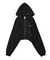 STUDDED ZIP UP SWEAT HOODIE