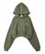 STUDDED ZIP UP SWEAT HOODIE