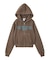 COLOR SCHEME COMPACT ZIP UP HOODIE