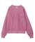 DISTORTED LOGO PATCH FADED SWEAT TOP