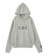 MILLS LOGO LAYERED PATCH SWEAT HOODIE