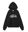 RHINESTONE CURSIVE LOGO SWEAT HOODIE