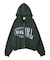 PANELED GRAPHIC ZIP UP SWEAT HOODIE