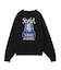 FACE PATCH AND LOGO CREWNECK SWEAT TOP