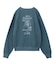 MIX LOGO & FACE FADED CREWNECK SWEAT TOP